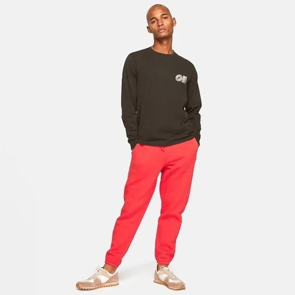 NWT Outdoor Voices Nimbus Sweatpants sz L Color Apple - Picture 3 of 9